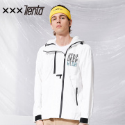 XXXTRENTA đôi nam Zipper áo gió mùa xuân và mùa thu 2020 New Mid-Long phiên bản Hàn Quốc Tide Nhãn hiệu Coat Coat Handsome