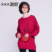 XXXTRENTA Tide áo len 2020 mới phụ nữ mùa xuân Hàn Quốc phiên bản Loose Student Medium-Length Bf Knitwear