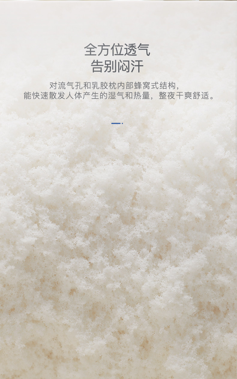 泰国进口 妮泰雅 二代工艺 乳胶按摩枕 图10