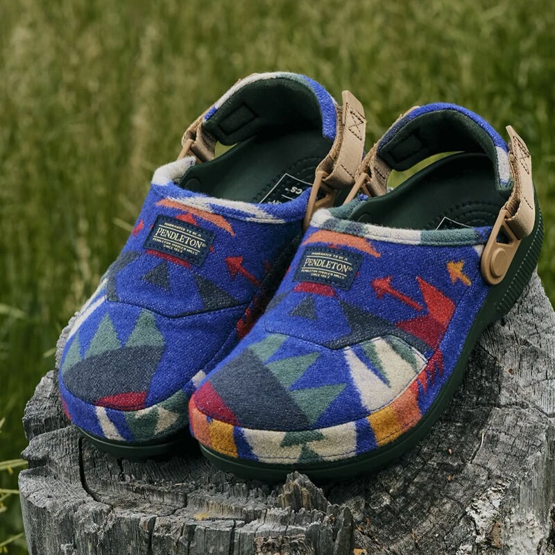 Pendleton X Crocs Collaboration Comfortable and Durable Unisex Clogs and Slippers, New Model for 2026