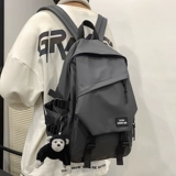 Мужской ранец, вместительный и большой трендовый рюкзак для путешествий, сумка через плечо, подходит для студента, для средней школы