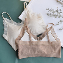 Four seasons anti-light Mordale beauty back comfortable breathable vest tape adjustable sports bra underwear color yarn