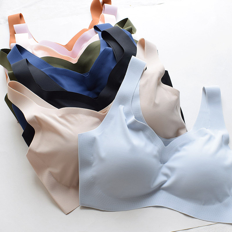 Japan Scratch-free conservation bra No steel ring Poly Conservation Underwear Vest Style Bra Underwear Smear woman upgrade
