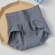 Autumn and Winter lace belly pants seamless womens underwear middle waist lifting hip Mordale bag hip shorts breifs hips