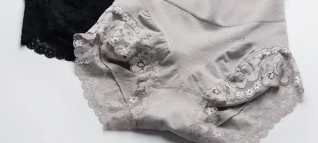 Đặc biệt hàng ngày sau sinh liền mạch eo cao thoải mái quần hông nữ tập tin cotton lớn bên hông quần đùi rộng - Nam giới