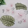Large pink Eugen gauze patch hole patch Dress lace decoration repair diy decorative hand-sewn decal