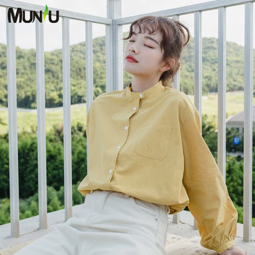 Весенняя рубашка, цветной весенний сексуальный фонарь, футболка, в корейском стиле