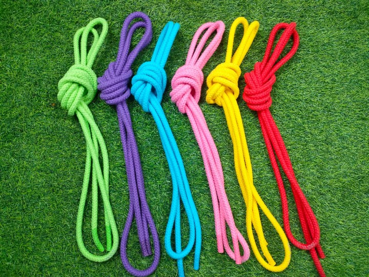 Artistic Gymnastics Rope Cotton Linen Gymnastics Five Competitions Training Fitness Supplies-Taobao