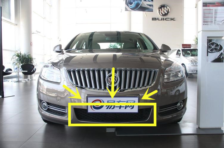 Suitable for Buick 09-13 Monarch Weibar Barnet Front Bar Mesh Black Intake Grid Black Air Intake Grilles