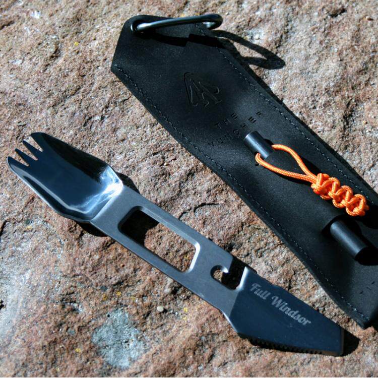 American The Muncher outdoor camping titanium alloy ten all-in-one portable multipurpose tool camping picnic