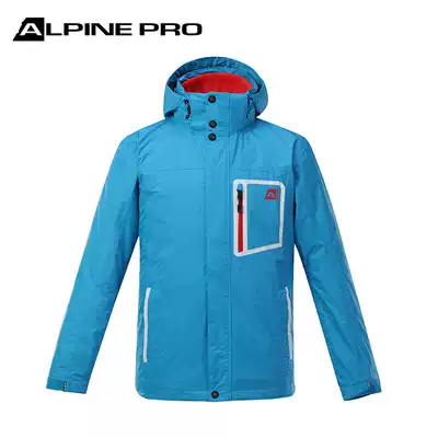 Alpine Pro Alpine Pro men's outdoor stormtrooper three-in-one two-piece mountaineering suit outdoor sports suit
