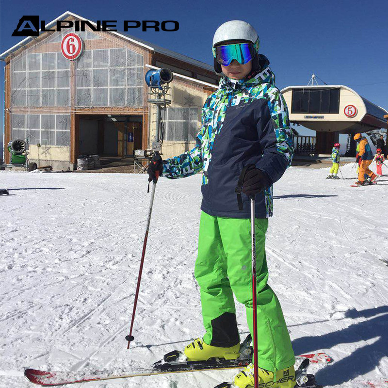 Alpine Pro men's winter outdoor single and double board windproof snow waterproof warm ski suit set