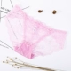 Magic Rice cotton đồ lót lót nữ ren thấp eo gợi cảm nóng trong suốt cám dỗ một mảnh băng lụa gạc