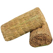 Retro road maintenance slope protection straw mat selected woven straw curtain farmhouse concrete roof greenhouse straw curtain