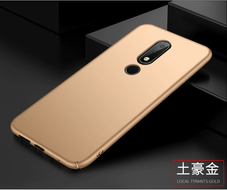 Nokia Nokia X6 Mobile Shell Nokia X6 Cover Anti-drop Silicone Scrub Bao gồm tất cả Hard Shell Đàn ông và phụ nữ Tide New Scrub siêu mỏng cá tính Sáng tạo Gửi Vòng phim cường lực hỗ trợ 6 - Nhẫn nhẫn vàng 18k