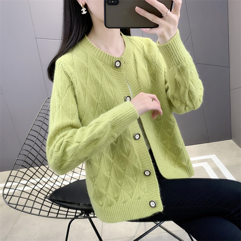 Autumn new 2022 lady sweater coat knitted sweater sweater sweater sweater sweater sweater spring and autumn thin