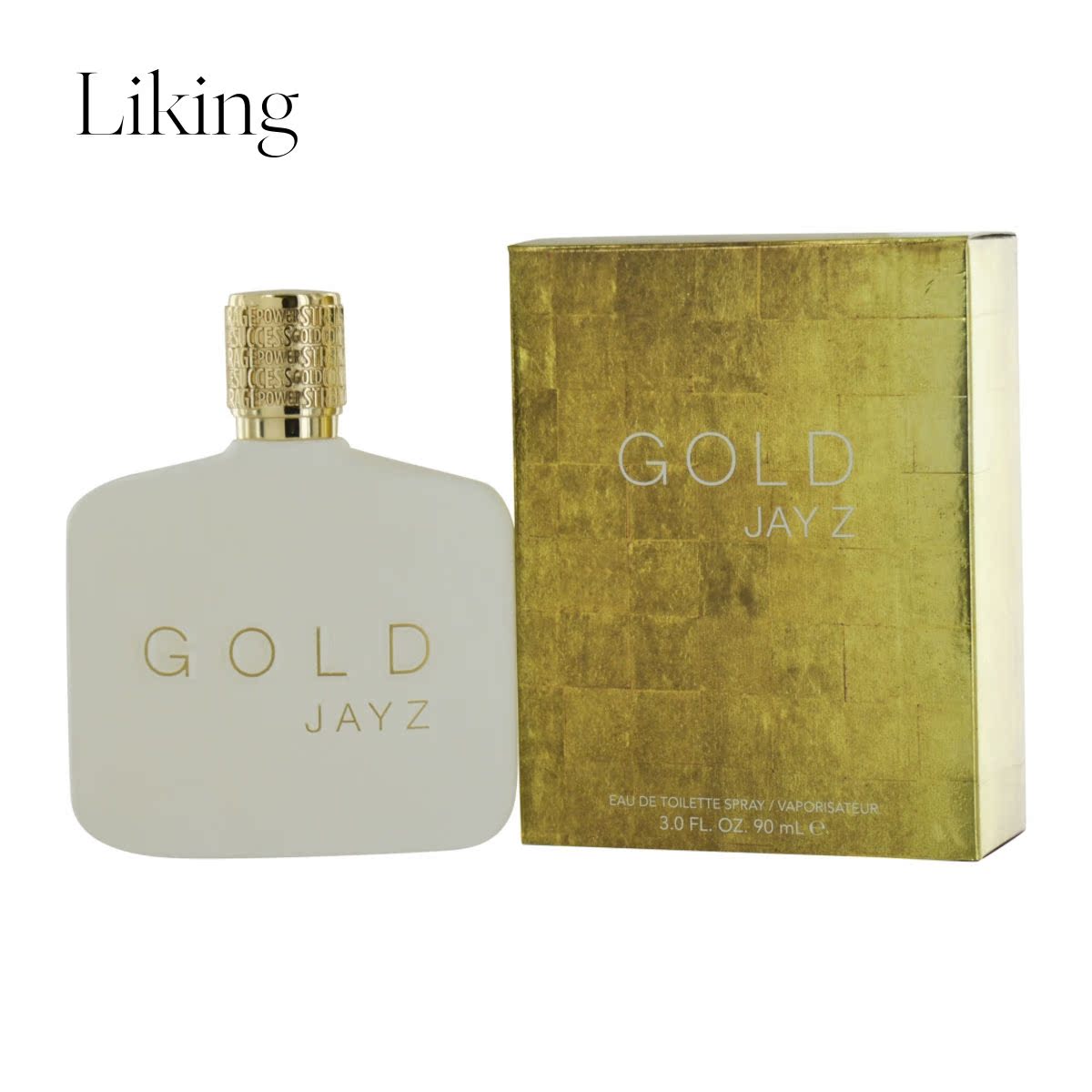 Jay Z奢华Gold系列男士香水 3盎司