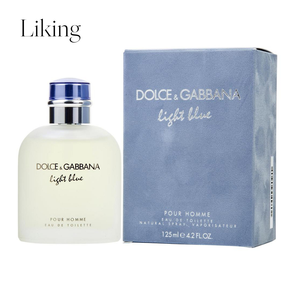 Dolce & Gabbana男士用D & G Light Blue淡香水喷雾4.2盎司