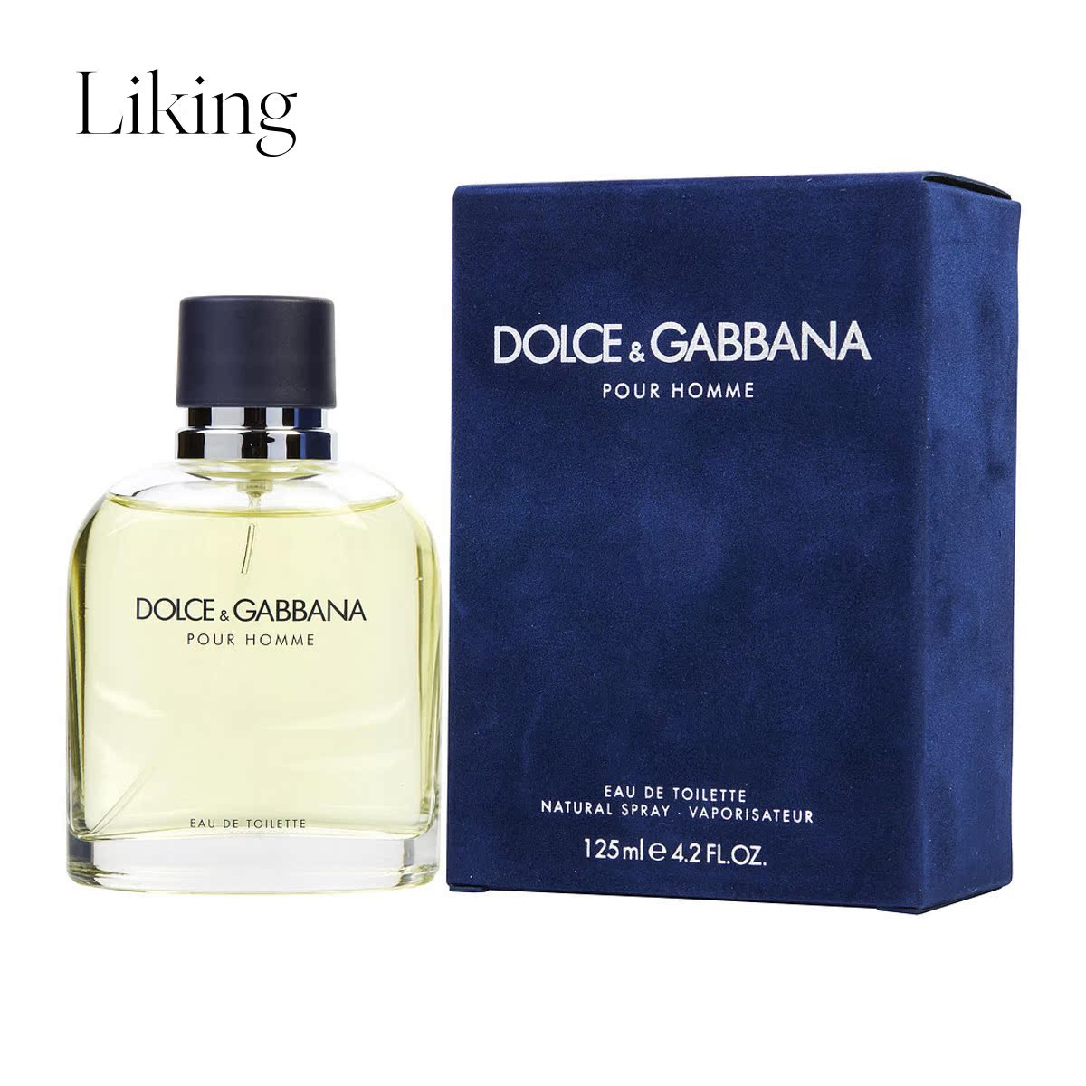 Dolce & Gabbana男士用典雅淡香水喷雾4.2盎司