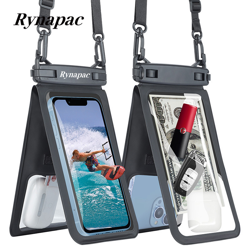 Mobile Phone Waterproof Bag, Transparent Diving Case, Universal Touch Screen Waterproof Bag for Rafting, Sealed Dual-Compartment Waterproof Bag for Delivery Mobile Phone Waterproof Bag, Transparent Diving Case, Universal Touch Screen Waterproof Bag for Rafting, Sealed Dual-Compartment Waterproof Bag for Delivery