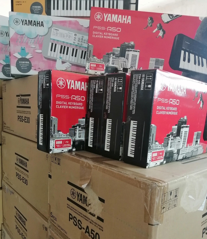 Yamaha Digital Keyboard Pss-A50 for Adults and Children, Beginners, 37-Key Portable Mini Keyboard with Professional Dynamics