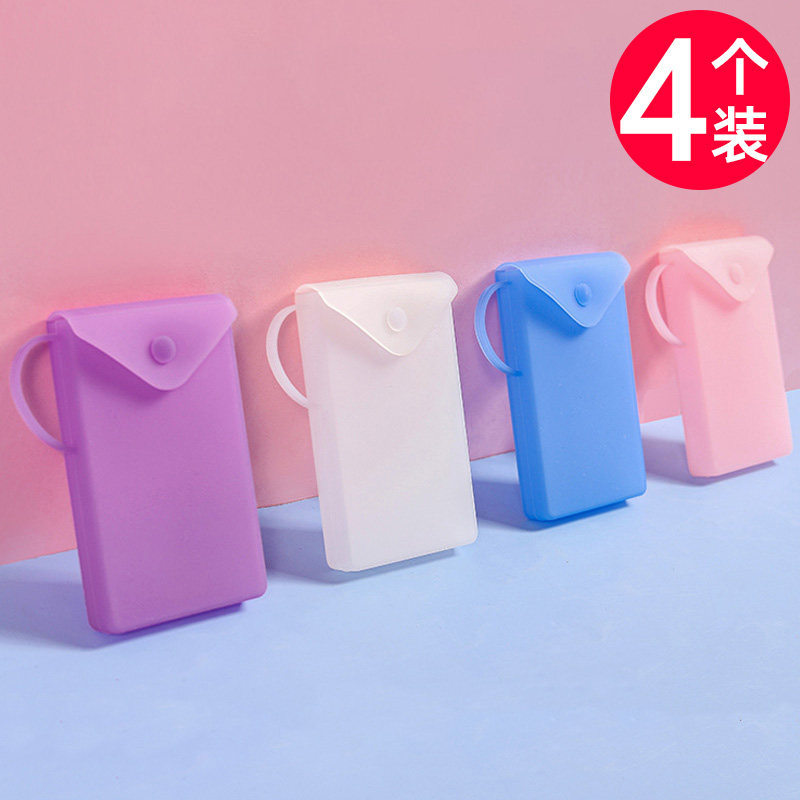 Mask containing box wall-hanging and doorway home box carry mini-put up wall student mouth and nasal mask deity