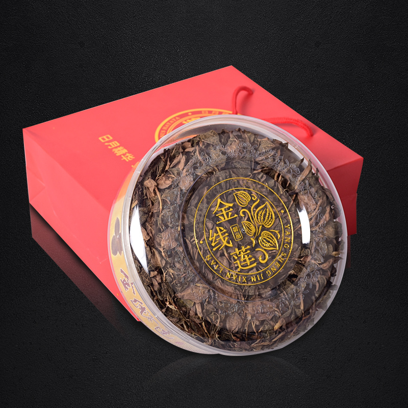 Jiangnan Maple Send Gift Canine South Jing Cultivation Golden Thread Lotus Whole Plant Dry Pint Strong Fragrance Type 50g Gift Box For Raising Raw Tea