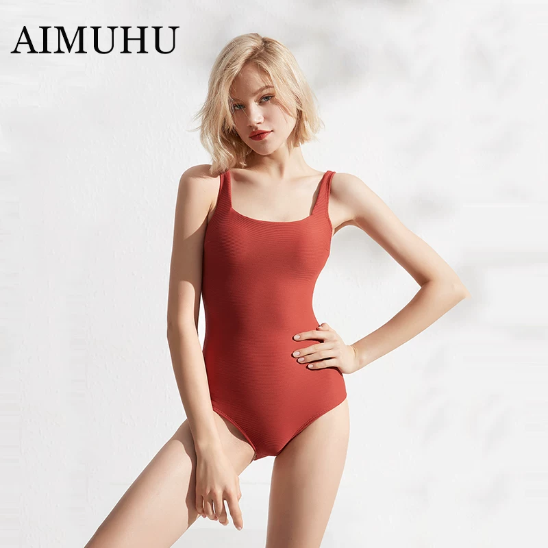 Новый роскошный купальный костюм-однобортник Aimuhu2025 для горячего источника, стиль треугольник