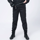 Черные демисезонные штаны для работы, оверсайз