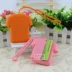 Silicone key bag nam và nữ cặp vợ chồng sáng tạo xe dây rút silicone key ring nữ quần áo khóa tay áo đơn giản và dễ thương - Trường hợp chính