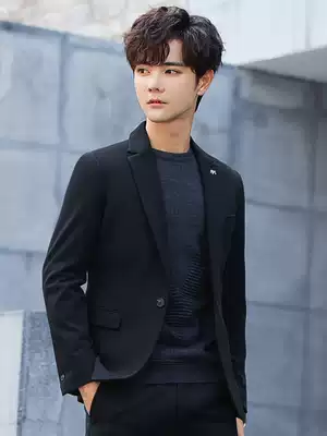 Suit suit suit men Korean slim trend handsome student outfit business leisure professional dress suit jacket