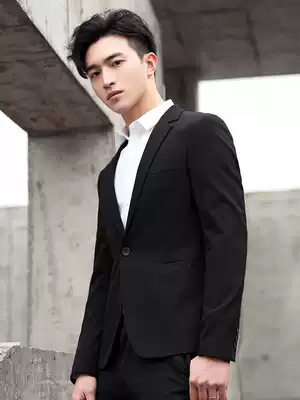 Men's casual suit autumn Korean slim trend handsome business Youth small suit jacket men's single coat