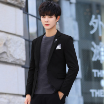 Mens business casual suit Slim Korean version handsome autumn small suit mens jacket Youth one-piece top trend