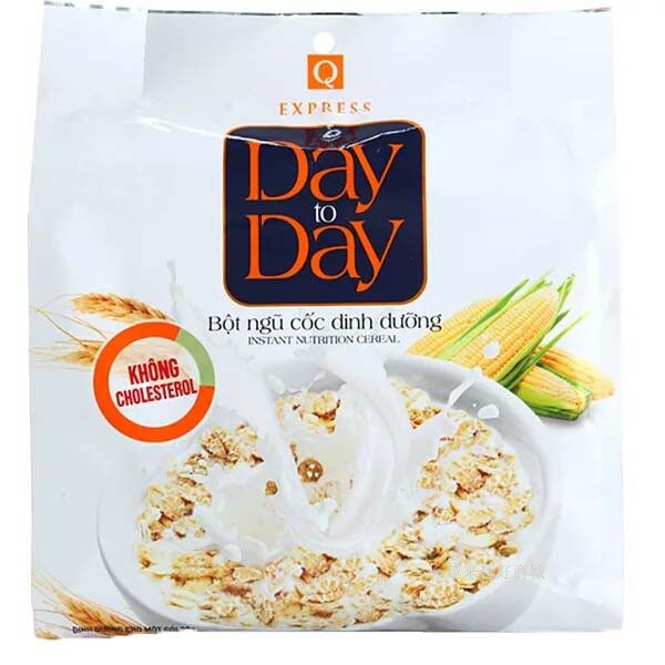 Vietnam specialty ASEAN imported food Q brand corn milk nutrition oatmeal 600g strong flavor oatmeal 2 bags