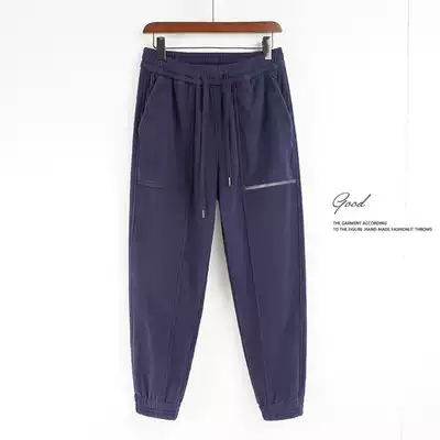 Wei pants leggings men's loose casual sports pants long pants Harun autumn and winter thick leggings small feet Korean version of the trend