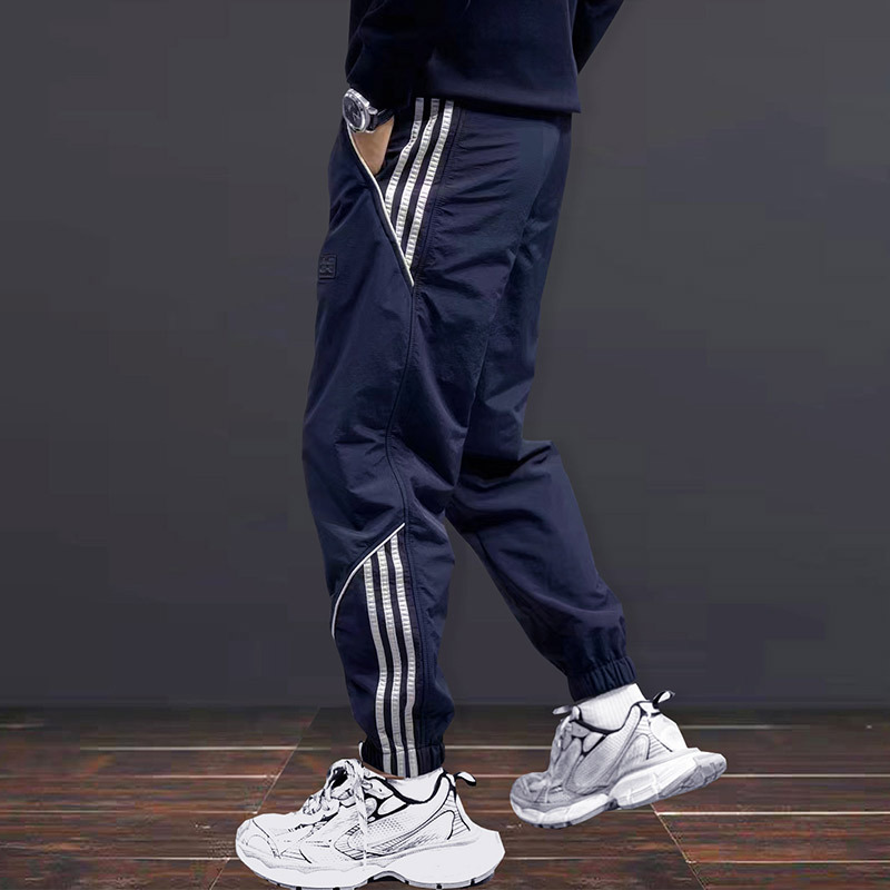 Summer Casual Sports Pants, Long Trousers for Men, Loose Fit, Plus Size, Cargo Style, Jogger, Quick-Drying, Ice Silk, Thin Style, Suitable for Spring and Autumn Summer Casual Sports Pants, Long Trousers for Men, Loose Fit, Plus Size, Cargo Style, Jogger, Quick-Drying, Ice Silk, Thin Style, Suitable for Spring and Autumn