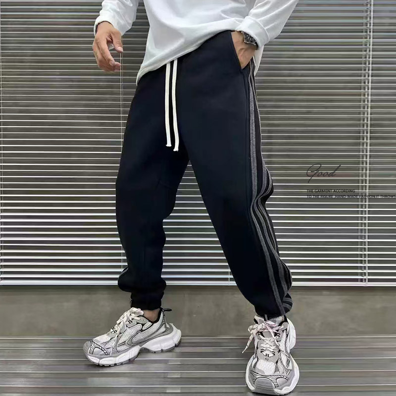 Men's Loose Casual Jogger Cargo Pants, Harem Sweatpants, Spring, Autumn, Summer Thin Style, Plus Size