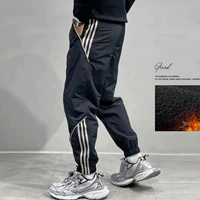 Осенние спортивные утепленные штаны, оверсайз