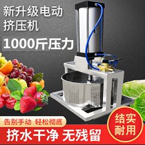  Electric water squeezer Juicer lees food de-dumping oil machine Grape honey press Vegetable stuffing squeezer Commercial