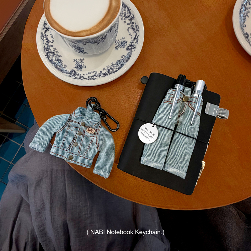 Nabi Cultural and Creative Products Denim Keychain Pen Holder Jacket | Pants, Planner Accessories, Charms, Bag Accessories Nabi Cultural and Creative Products Denim Keychain Pen Holder Jacket | Pants, Planner Accessories, Charms, Bag Accessories