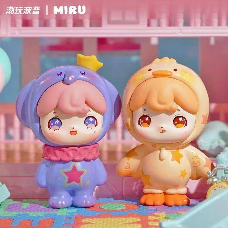 正版波普蜜露MIRU晚安派对盲盒,可爱公仔送礼必选_潮玩盲盒_淘宝游戏网