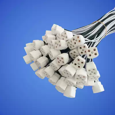 Drilling special four-hole lamp holder G10Q with line China's ultraviolet germicidal lamp