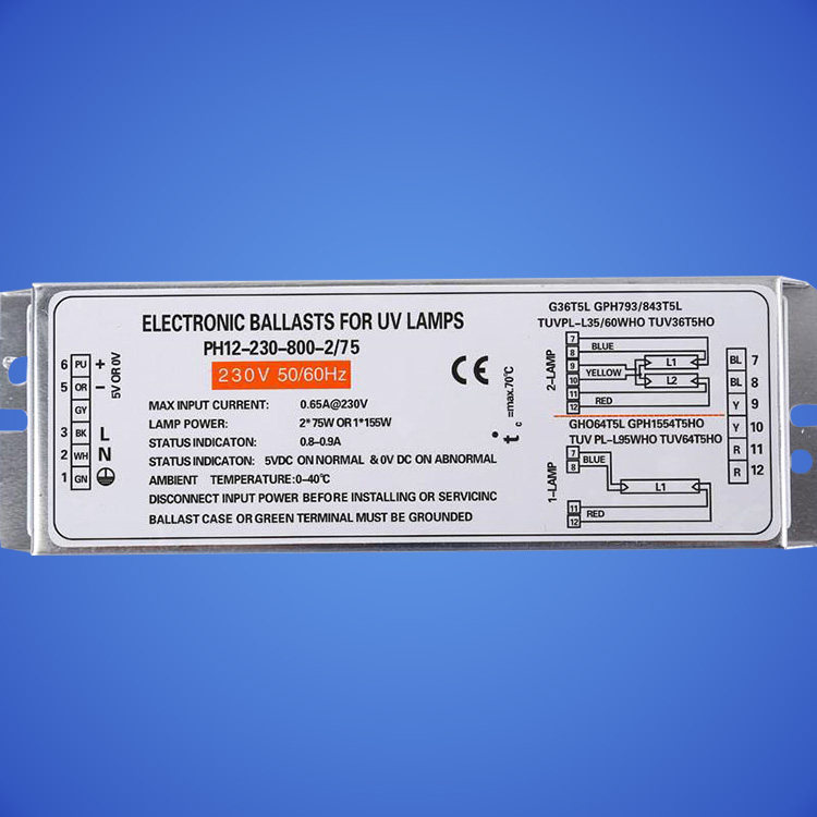 Manufacturer PH12-230-800-2 75 UV UV Valium GPH1148 GPH1148 GPH1554 GHO84