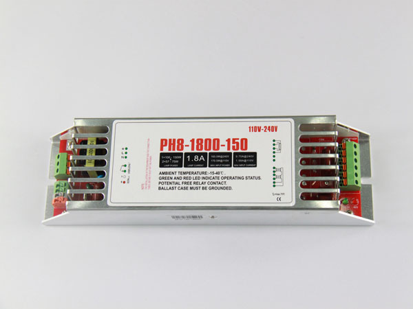 55 55 ~ 155W 800mA Electronic Valium assorted ultraviolet germicidal lamp PH8-1800-150