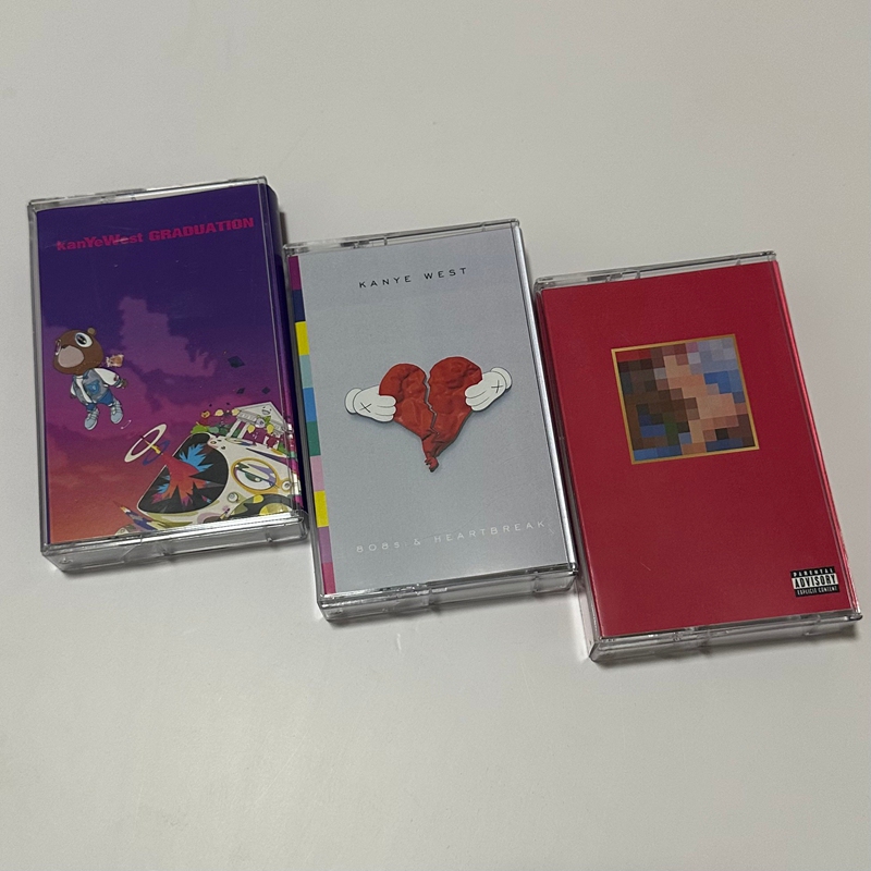 Tapes Kanye West Brand New Unopened Rap Hip-Hop Three Copies