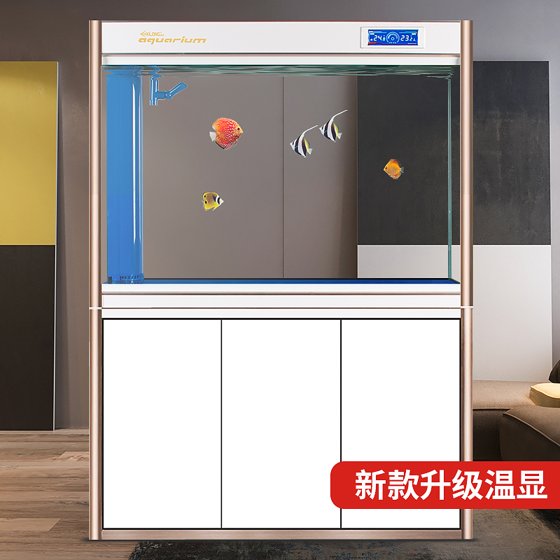 Red Dragon Vat Aquarium Ultra White Glass Medium Bottom Filter Bottom Filter Eco Large Fish Tank Living Room Gold Fish Tank