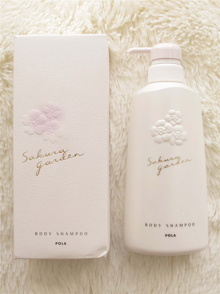 Japan POLA Polaroid Sakura blossom bath with dew and moisturizing fragrance 500ml Beijing spot