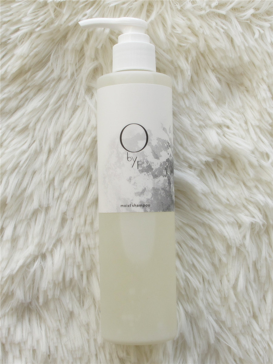 Japanese niche organic O by F seaweed flower fragrance shampoo hair oil 250ml December Beijing spot