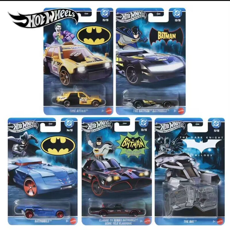 New Hot Wheels Silver Label High-Power Batman Theme Battle Vehicle Alloy Car Model Toy Collection Model Hdg89 Gift New Hot Wheels Silver Label High-Power Batman Theme Battle Vehicle Alloy Car Model Toy Collection Model Hdg89 Gift