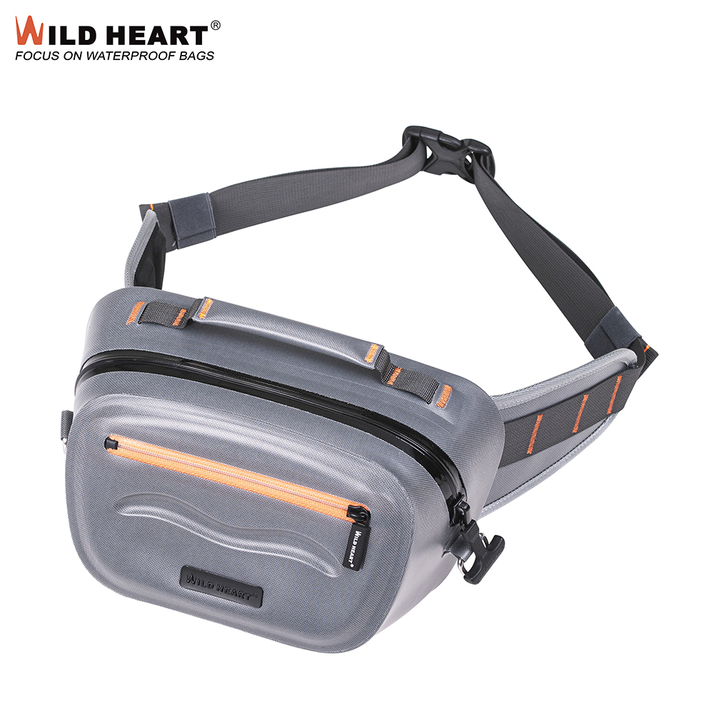 WILD HEART gas snorkeling bag male fishing traceable breast bag multifunctional Lu bag large slant bag
